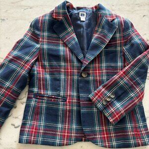 Janie and Jack Tartan Blazer